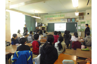 東京五輪に向け、デジタル教材を活用し“おもてなし”授業…横山第二小学校 画像