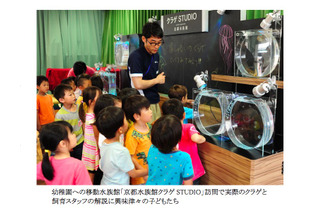 移動水族館や出張授業、京都水族館が教育プロジェクト発足 画像
