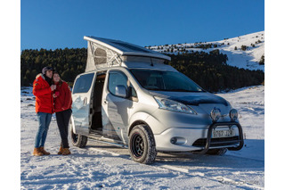 電気自動車で冬のキャンプ…欧州日産が提案 画像