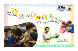 【夏休み2023】JFAの自由研究イベント…サッカーでSDGs 画像
