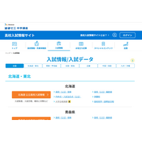【高校受験2026】全国公立高の入試データ、合格者の内申点・当日点も…進研ゼミ 画像