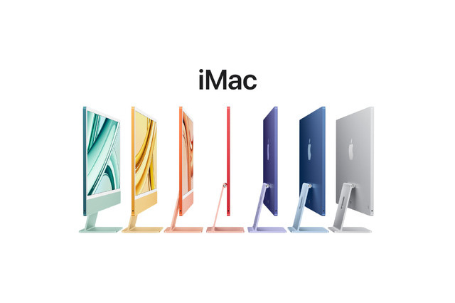 Apple、M3搭載24インチiMac発表…最大2倍高速 画像
