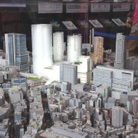 渋谷再開発の模型