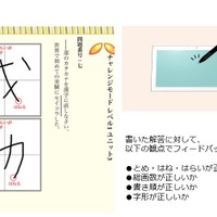 すらら「漢字コンテンツ」使用イメージ