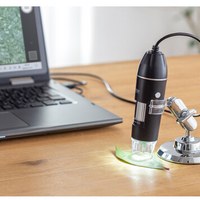 USBデジタル顕微鏡「LPE-08BK」