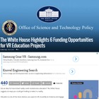 VRを教育現場に…アメリカ政府が企業・団体を助成 画像