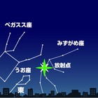 【GW2017】みずがめ座η流星群、5/5深夜から観測チャンス 画像