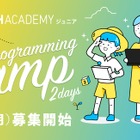 【夏休み2020】小3-高3対象、オンライン完結のプログラミングキャンプ 画像
