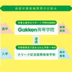 通信制サポート校「Gakken高等学院」開校、2024年4月 画像
