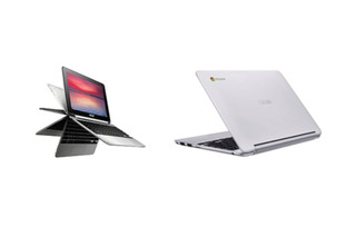 ASUS、個人・法人・教育向けに360度画面回転するChromebook発売 画像