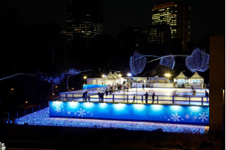 都内最大級の屋外アイススケートリンク、今年も東京ミッドタウンに 画像