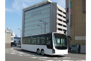 慶應電動バス、湘南台駅ーSFC間で公道試乗会 画像