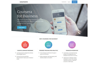 世界一流大学の講義を企業向けにカスタマイズ「Coursera for Business」登場 画像