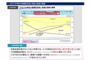 文科省が反論、財務省「教職員定数約4万9,400人削減」に誤解 画像