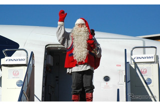 公認サンタクロースが成田に到着、被災地など訪問へ 画像