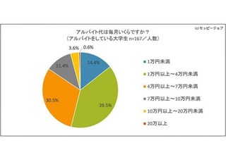 大学生、半数以上は仕送り・小遣いなし…38％が家計簿で管理 画像