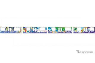 大阪市交通局、200系増備車に学生考案の新デザイン 画像