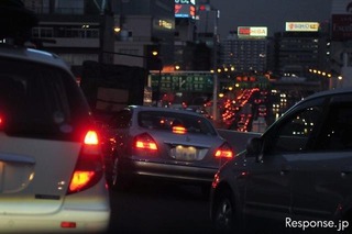 年末年始の高速道路渋滞…ピークは1月2-3日を予測 画像