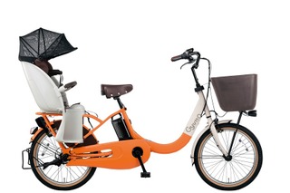 パナソニック×コンビ、子乗せ電動アシスト自転車を共同開発 画像