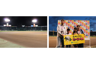 阪神甲子園球場ナイトツアー、お立ち台やリリーフカー登場 画像