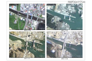 グーグルが2012年撮影の被災地域の衛星写真を更新、過去との比較も 画像