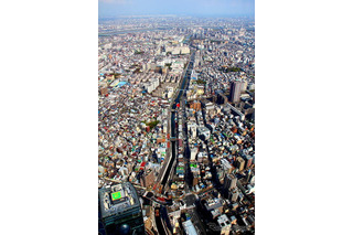 東京スカイツリー高さ451mの天望回廊、晴天なら富士山・筑波山まで 画像
