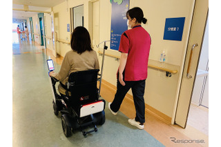 産後ママを病室まで自動運転で移動…成育医療研究センターで実証実験 画像