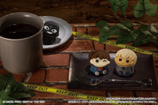 食べられる「名探偵コナン」3種類の和菓子が登場 画像