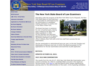 ニューヨーク州法審査委員会、7月の司法試験の結果を発表…合格者リスト10/21中に公開予定 画像