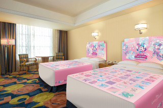ディズニーアンバサダーホテル、ミニーのスペシャルルーム 画像