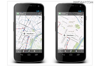 Googleマップ、世界500都市・100万超の時刻表に対応 画像
