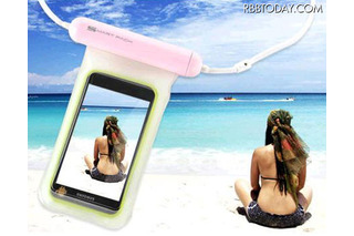 スマホ用防塵・防水ケース…iPhone・Androidがプールや浴室で利用可 画像