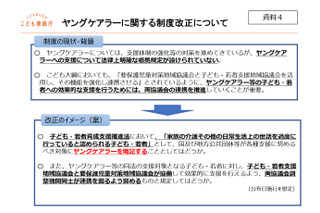 ヤングケアラーを法制化、対応強化へ…こども家庭庁 画像