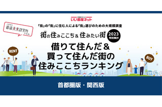 街の住みここちランキング関西版、持家1位は2年連続 画像