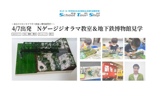 【春休み2024】ジオラマ教室＆地下鉄博物館見学とロボット作り4/7 画像