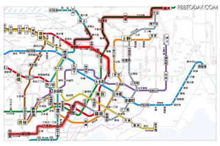 地下鉄トンネル内で携帯・ネットが利用可能…丸ノ内・日比谷・千代田・南北 画像