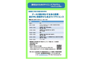 東京理科大「高校生のためのサイエンスプログラム」11/2 画像