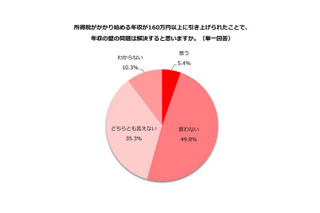 160万円引き上げ「年収の壁」問題は解決しない49% 画像