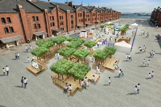 高さ3m「トマトの森」横浜に4/10より出現…カゴメの体験イベント 画像