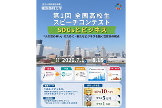 高校生スピーチコンテスト「SDGsとビジネス」8/15締切 画像