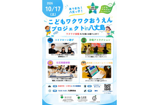 八丈町在住・在学が対象「こどもおうえんプロジェクト」 画像