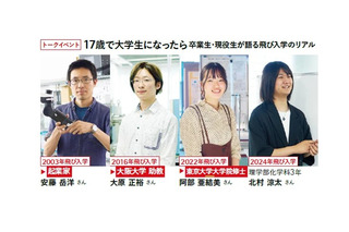 千葉大学「飛び入学」のリアル…卒業生ら語るイベント10/31 画像