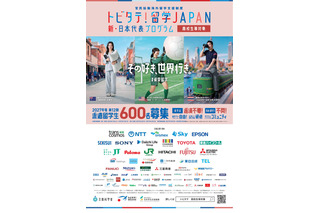 トビタテ！留学JAPAN、高校生600人と大学生250人を募集 画像