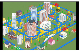 NHN Japanとタカラトミー、3D空間で遊べる「もっとプラレールで遊ぼう」 画像