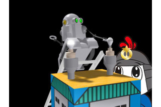 ロボットで名古屋城天守閣に金シャチを取り付けろ「全国高等学校ロボット競技大会」 画像