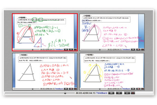 生徒の声と手書き操作を記録できる「ThinkBoardクラスルーム」 画像