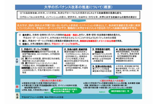 文科省が「大学改革」の審議まとめ公表…権限の明確化、教職員の意識改革 画像