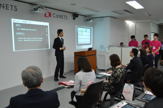 【EDIX2014】CoNETSでデジタル教科書模擬授業、他教科との連携 画像
