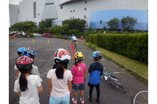 子どものための自転車学校、座学・実技をで自転車の仕組みを学ぶ 画像