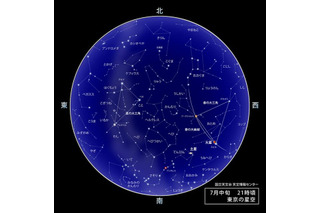 みずがめ座δ流星群が7/29極大、23時頃から好条件 画像